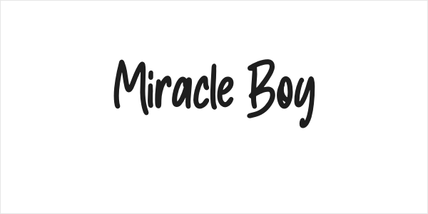 Miracle Boy Logo