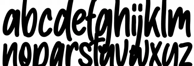 Miracle Boy Font LOWERCASE