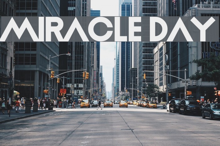 Miracle Day Font examples
