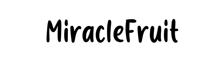 Miracle Fruit  Fuentes Gratis Descargar