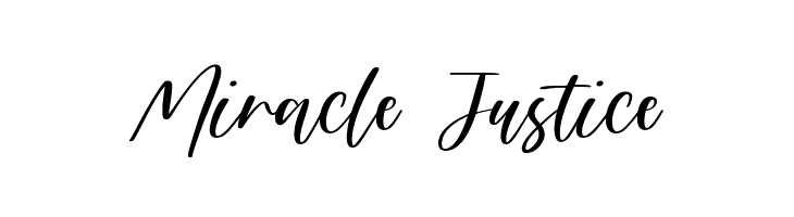 Miracle Justice  フリーフォントのダウンロード