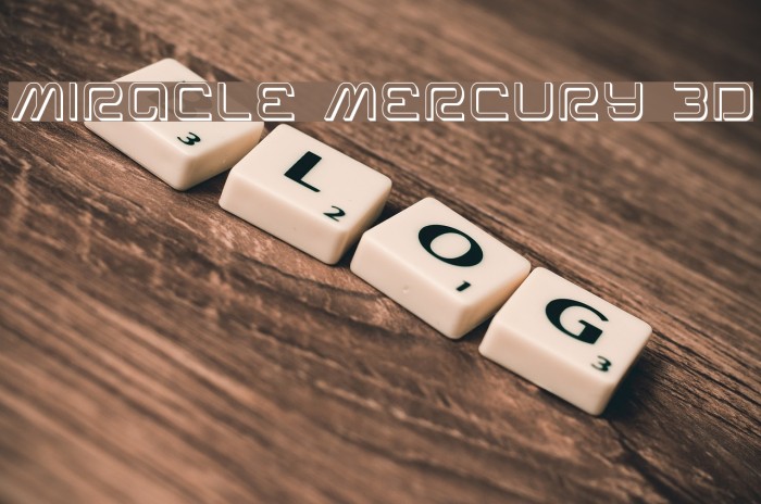 Miracle Mercury 3D Example 1