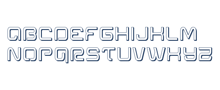 Miracle Mercury 3D Lowercase