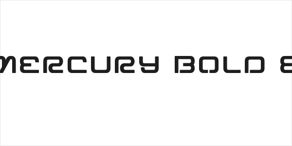 Miracle Mercury Bold Expanded Logo