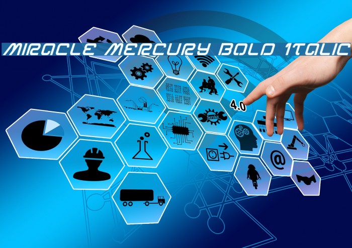 Miracle Mercury Bold Italic Example 3