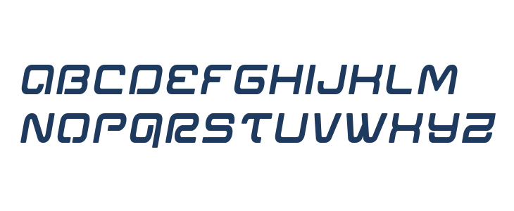 Miracle Mercury Bold Semi-Italic Lowercase