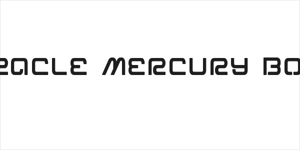 Miracle Mercury Bold Logo