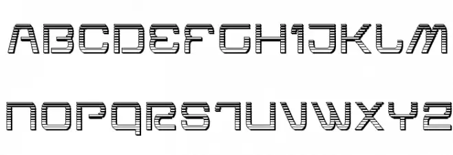 Miracle Mercury Chrome Шрифта ВЕРХНИЙ