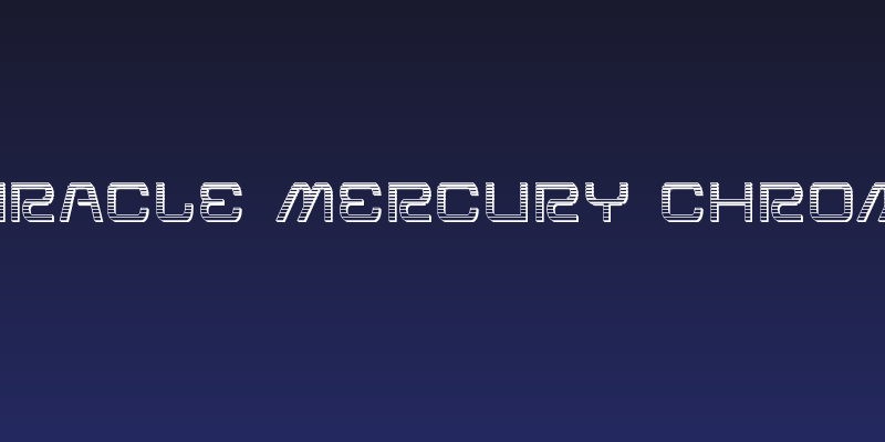 Miracle Mercury Chrome Social Header