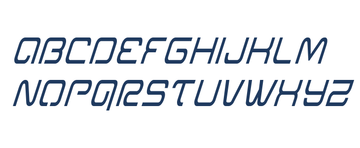 Miracle Mercury Condensed Italic Lowercase