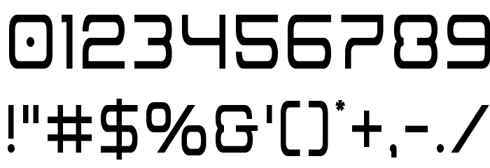 Miracle Mercury Condensed Font OTHER CHARS