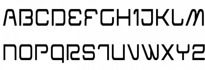 Miracle Mercury Condensed Schriftart Groß