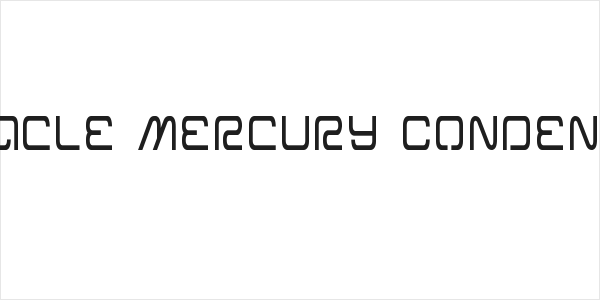 Miracle Mercury Condensed Logo
