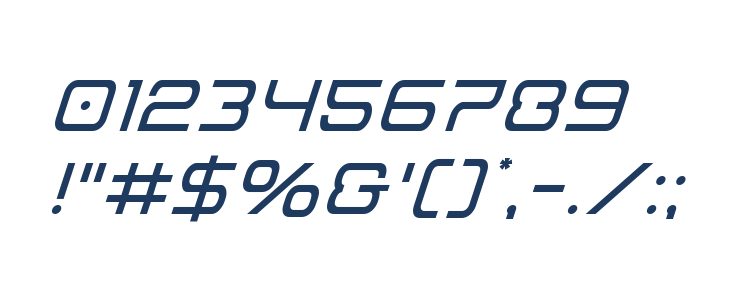 Miracle Mercury Italic Other Characters