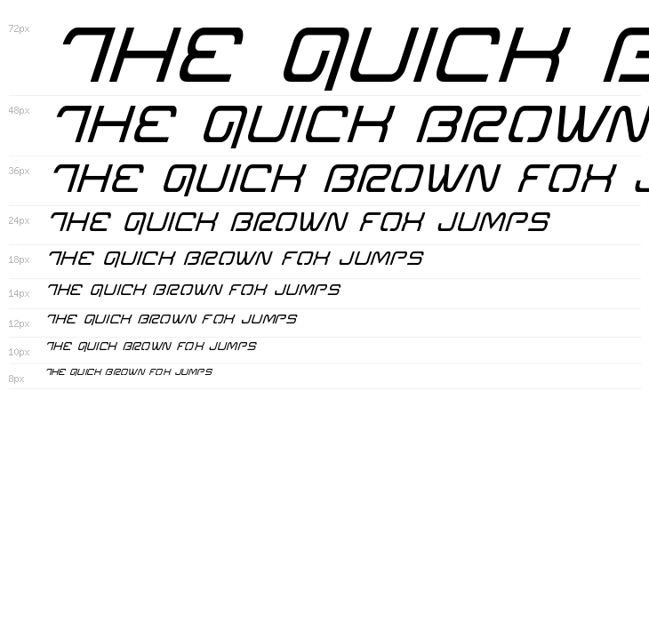 Miracle Mercury Italic Waterfall