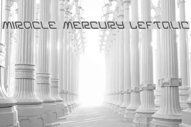 Miracle Mercury Leftalic Example 1