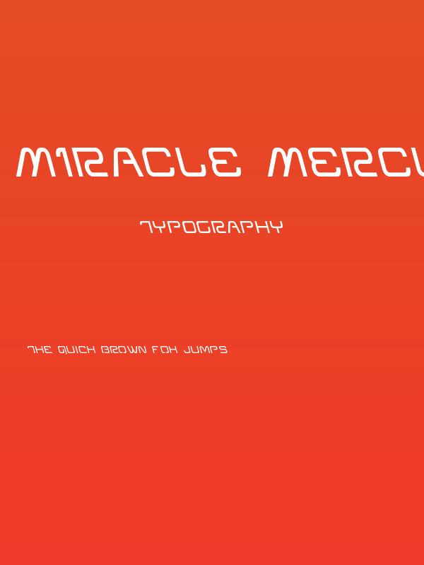 Miracle Mercury Leftalic Poster