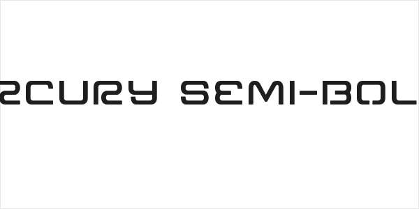 Miracle Mercury Semi-Bold Expanded Logo