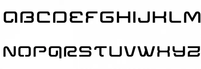 Miracle Mercury Semi-Bold Expanded フォント 小文字