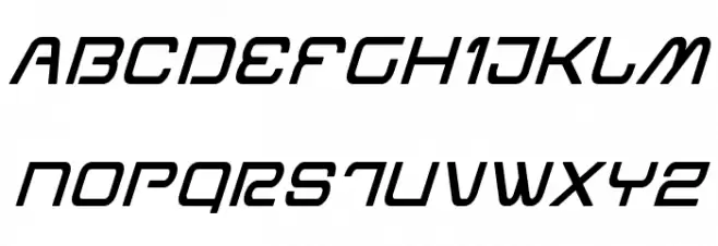 Miracle Mercury Semi-Bold Italic Fuentes MAYÚSCULAS