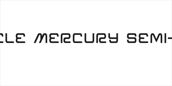 Miracle Mercury Semi-Bold Logo