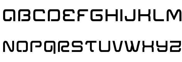 Miracle Mercury Semi-Bold Font LOWERCASE