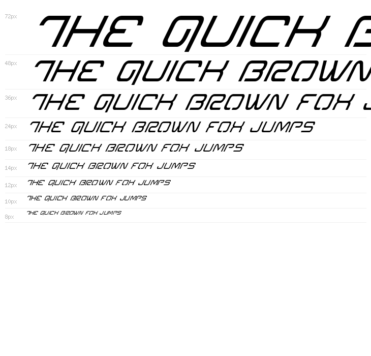 Miracle Mercury Super-Italic Waterfall