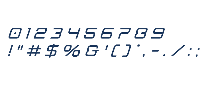 Miracle Mercury Title Italic Other Characters