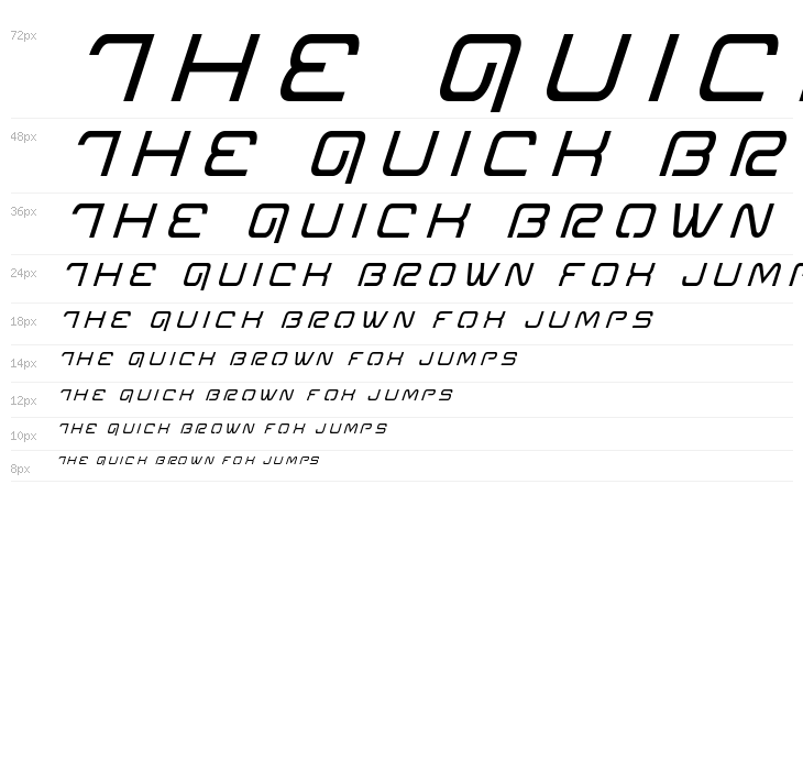 Miracle Mercury Title Italic Waterfall