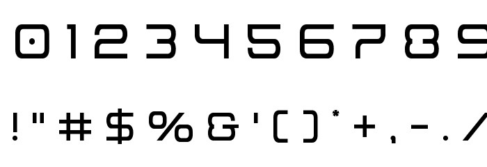 Miracle Mercury Title Font OTHER CHARS