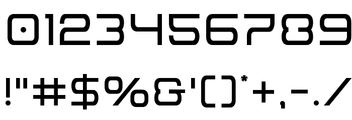 Miracle Mercury Font OTHER CHARS