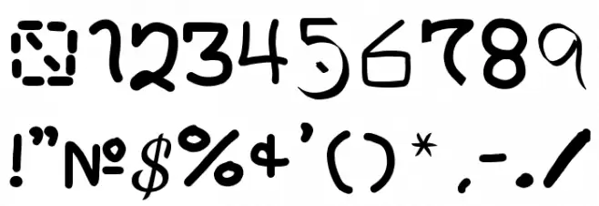 Miracle Moon Font OTHER CHARS