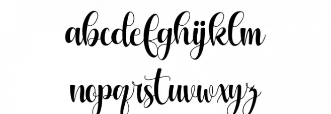 Miracle Mother Font LOWERCASE