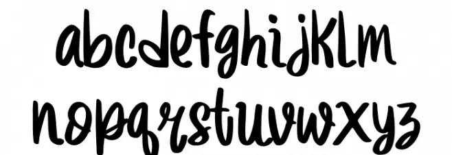 Miracle Of Love 字体 小写