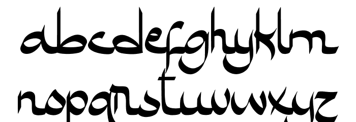 Miracle Ramadhan Font LOWERCASE