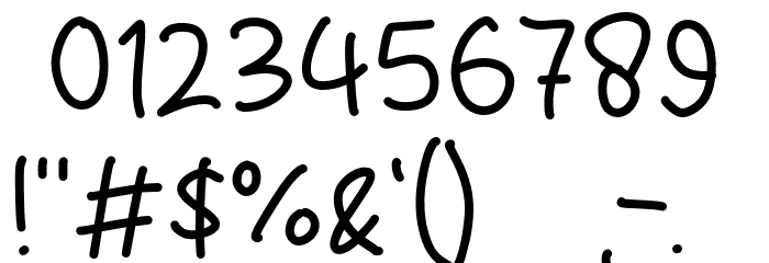 Miracle Spring Font OTHER CHARS