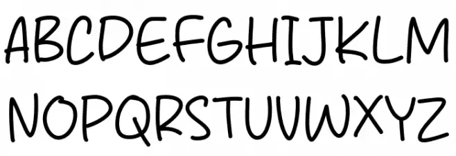 Miracle Spring Font UPPERCASE