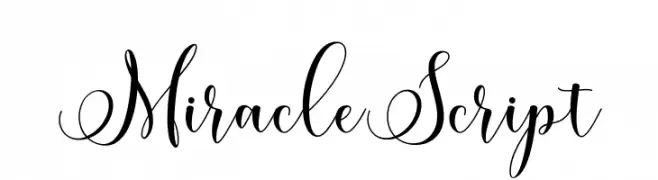 MiracleScript  Fuentes Gratis Descargar