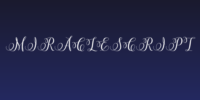 MiracleScript Social Header