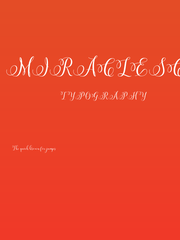 MiracleScript Poster