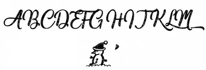 Miraculous&Christmas Font OTHER CHARS