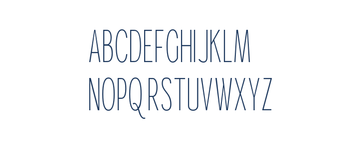 Miraelo Regular Uppercase