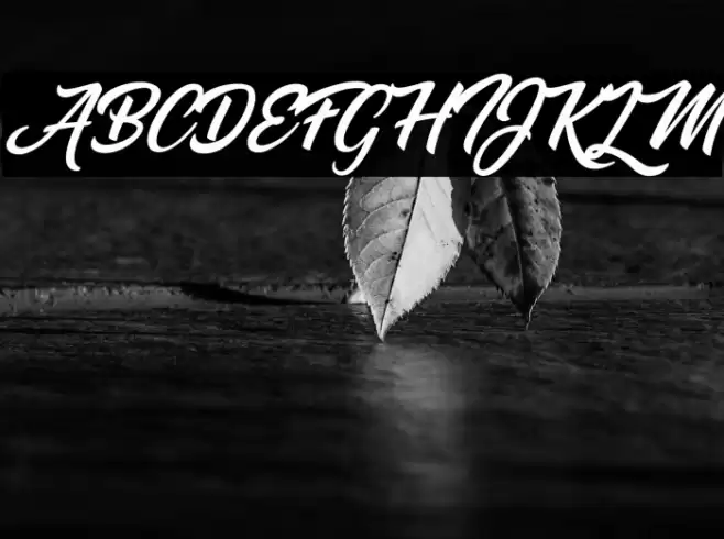 Miraflor Personal Use Font examples