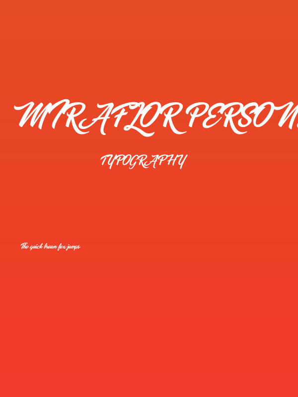 Miraflor Personal Use  Poster