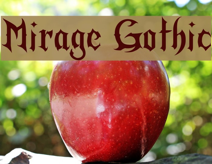 Mirage Gothic Example 1