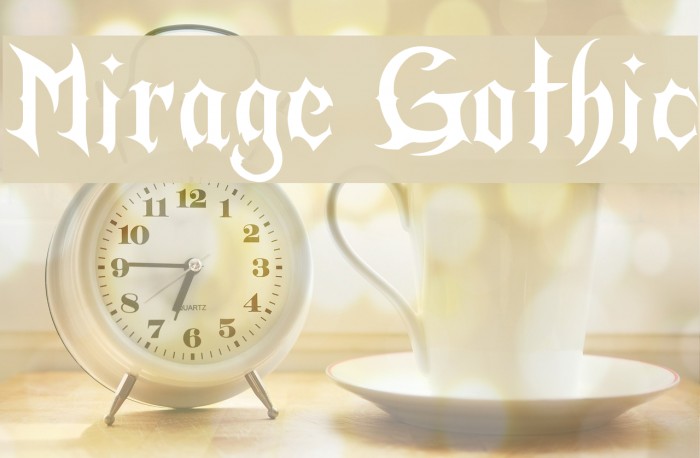 Mirage Gothic Example 3