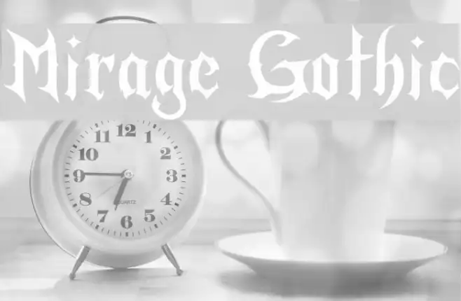 Mirage Gothic Example 3