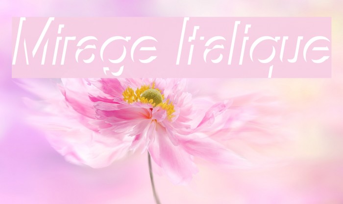 Mirage Italique Example 1