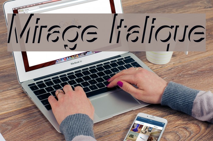 Mirage Italique Example 2