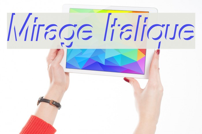 Mirage Italique Example 3